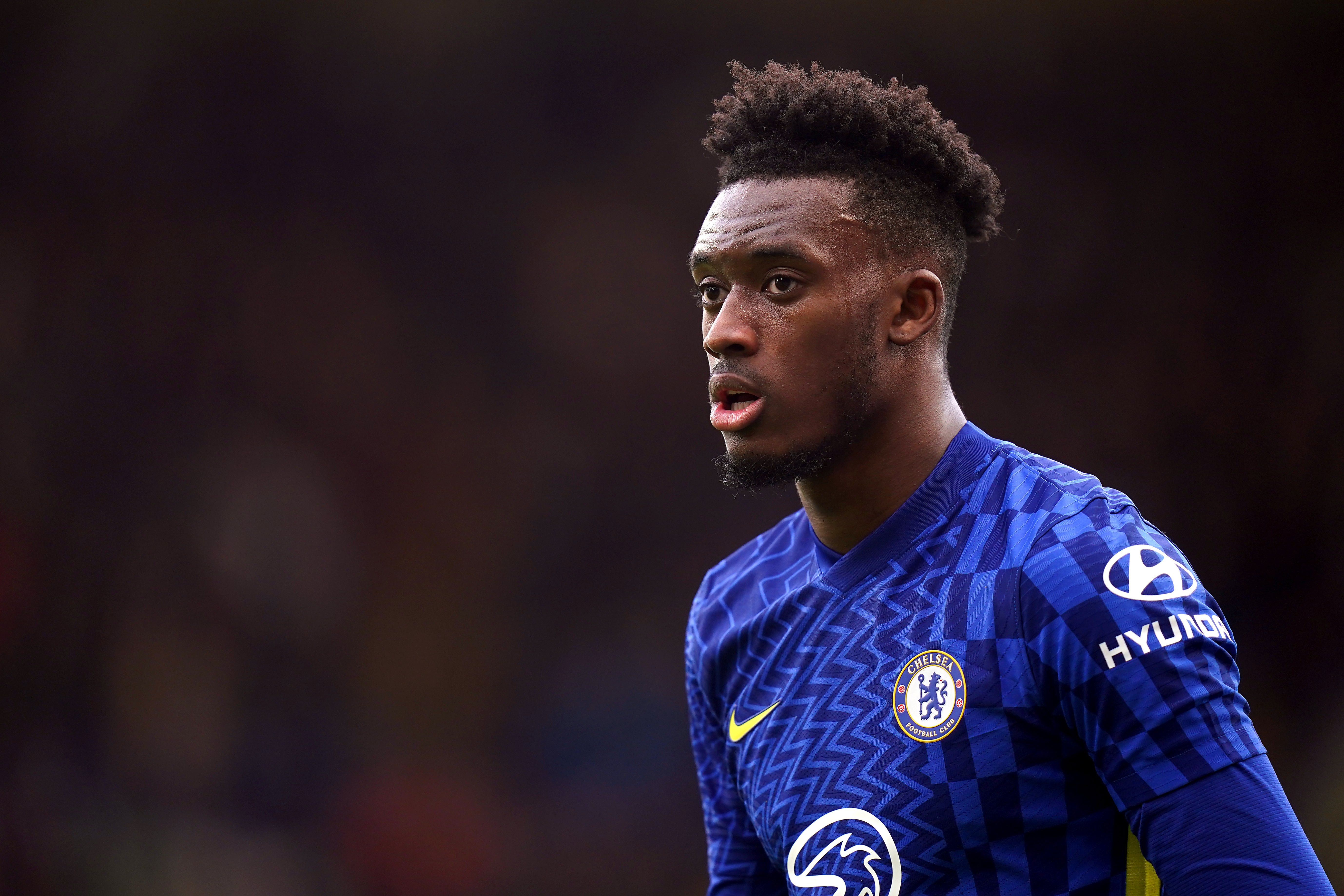 Callum Hudson-Odoi, pictured, has agreed a loan move to Bayer Leverkusen from Chelsea (Adam Davy/PA)