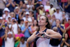 ‘A victory for Ukraine’: Daria Snigur stuns seventh seed Simona Halep in US Open first round