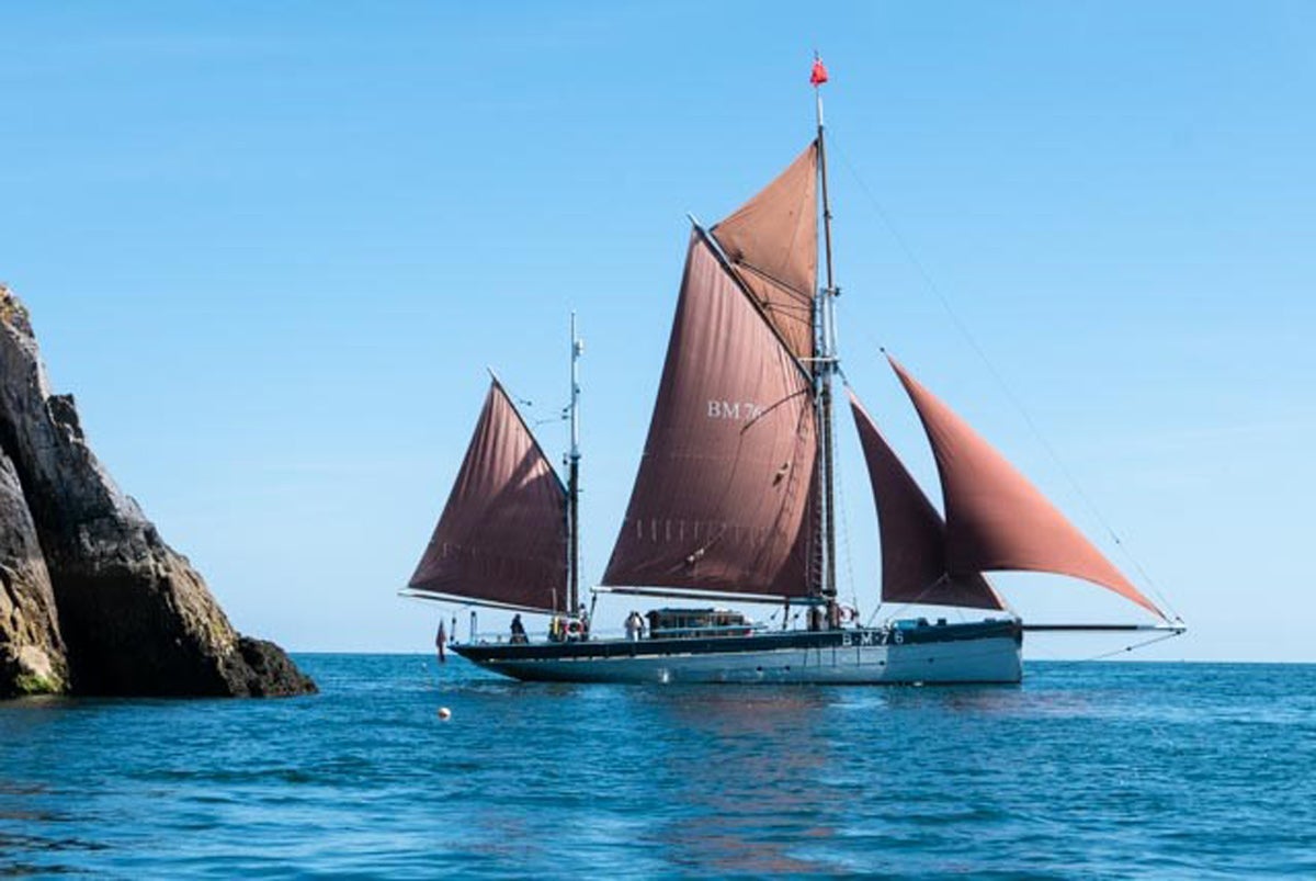 Classic Brixham trawler Vigilance BM76 has been saved from disaster after winning a near £1m grant (Trevor Taylor/Friends of Vigilance/PA)