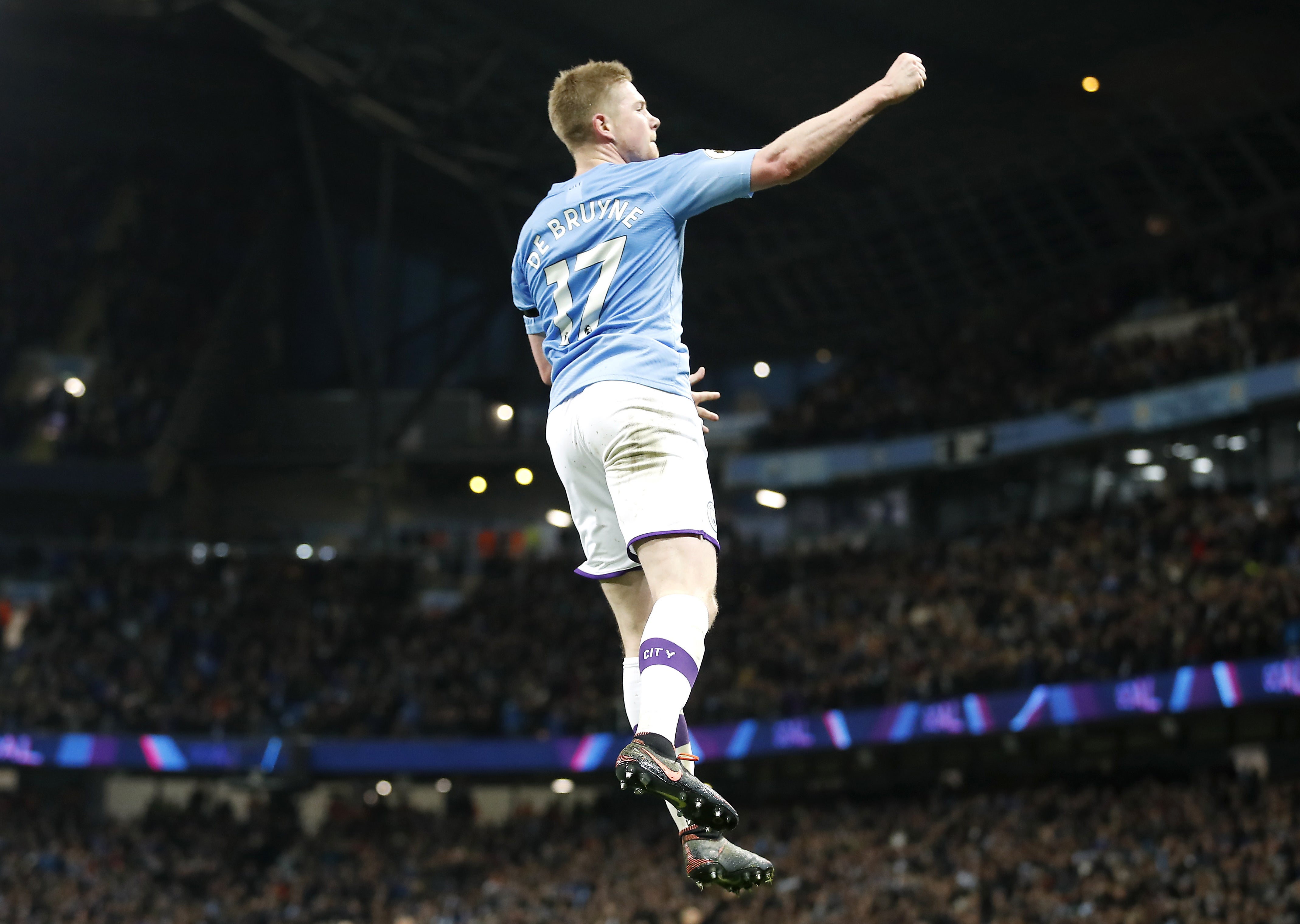 Manchester City signed Kevin De Bruyne for a then-club record fee on this day in 2015 (Martin Rickett/PA)