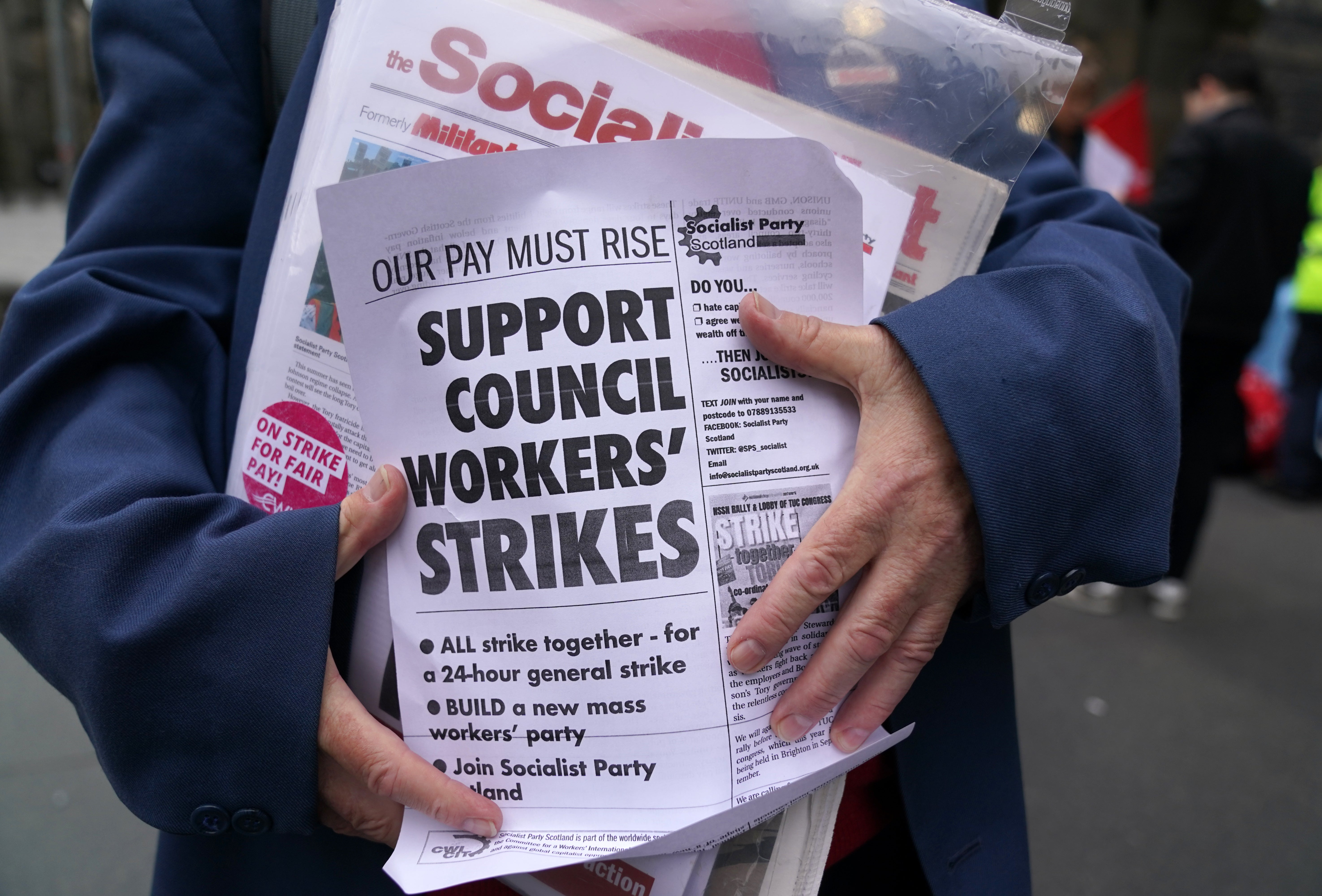 Unison say the current pay offer is not enough to help with cost of living crisis