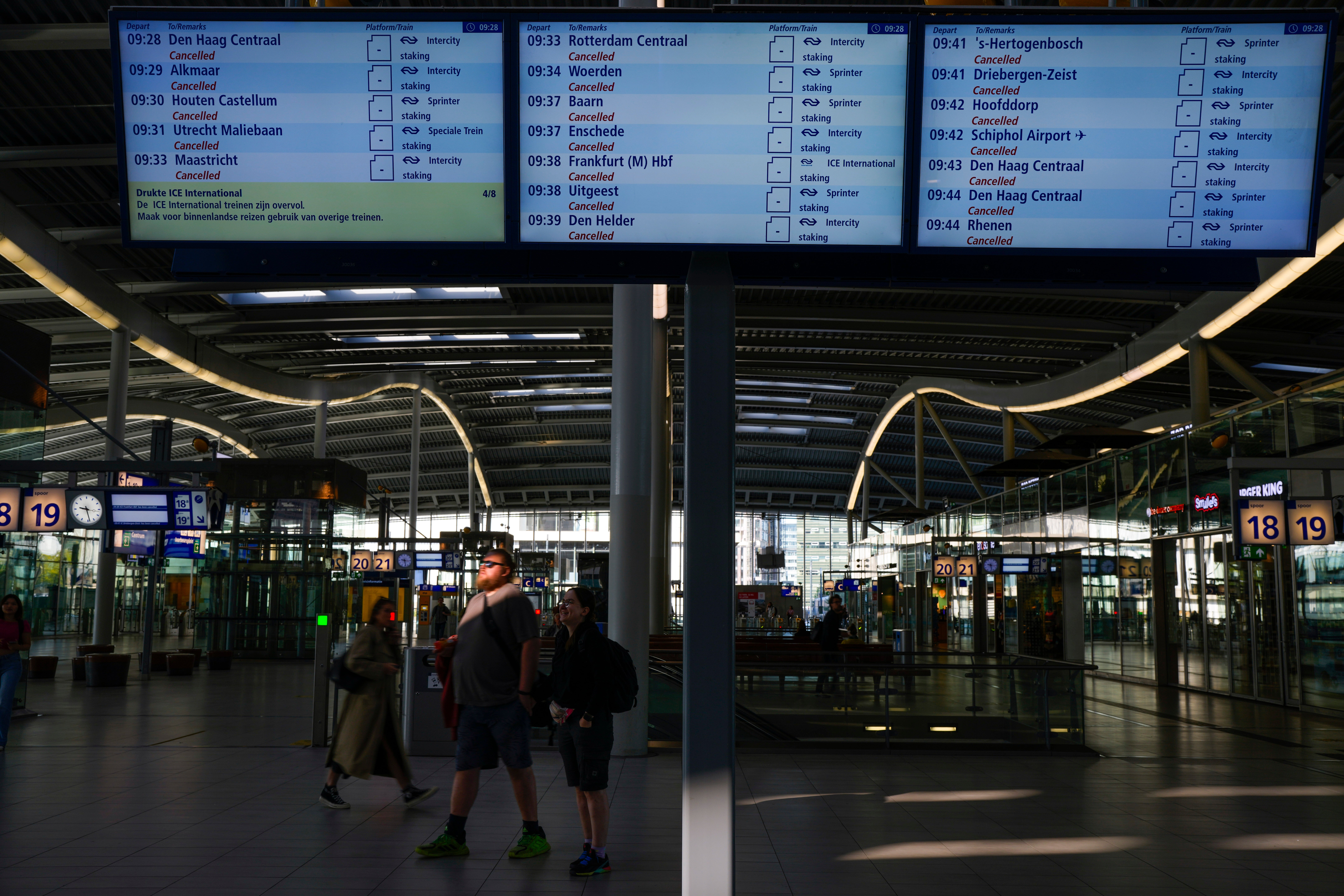 Netherlands Rail Strike