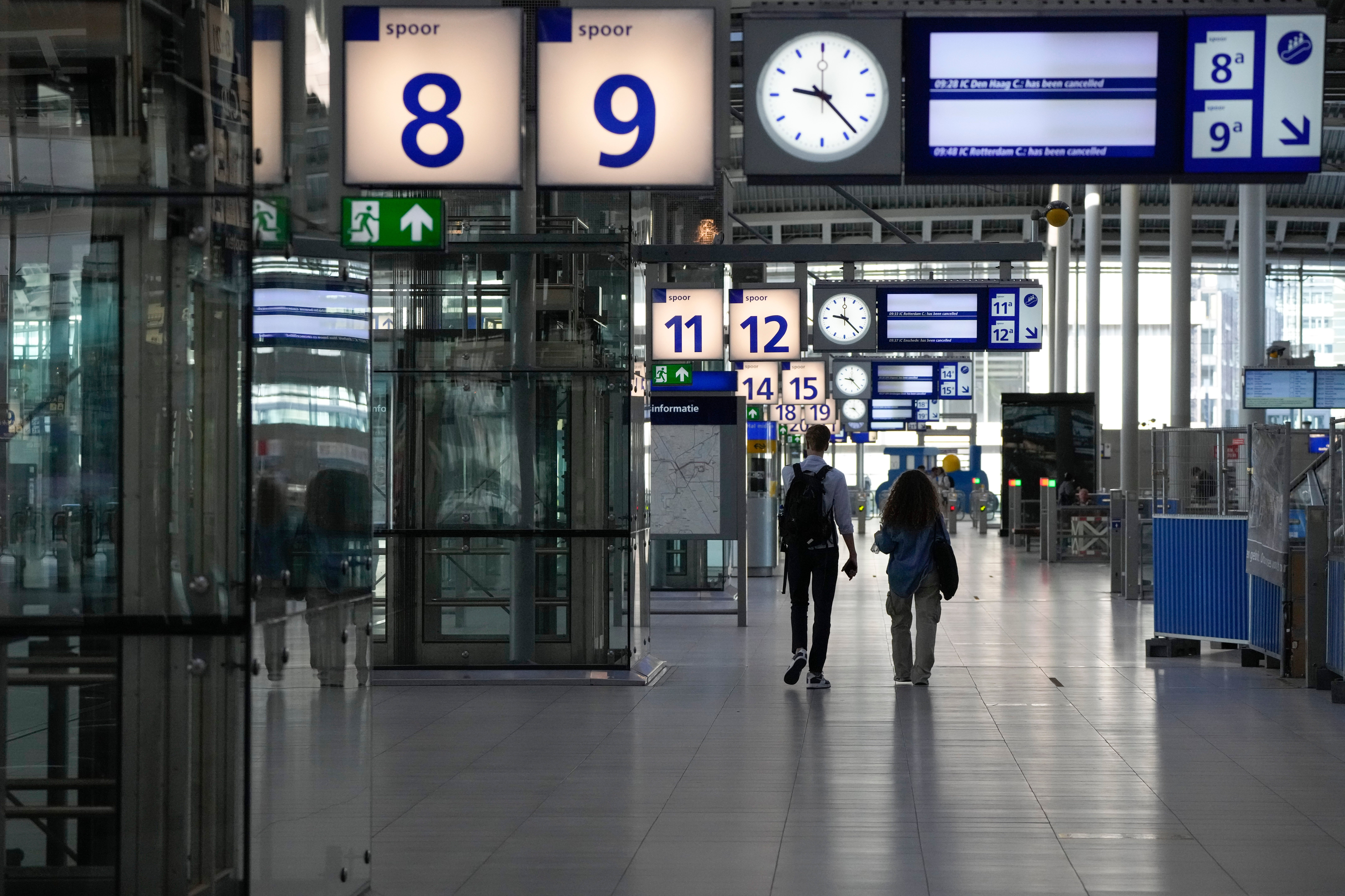 Netherlands Rail Strike