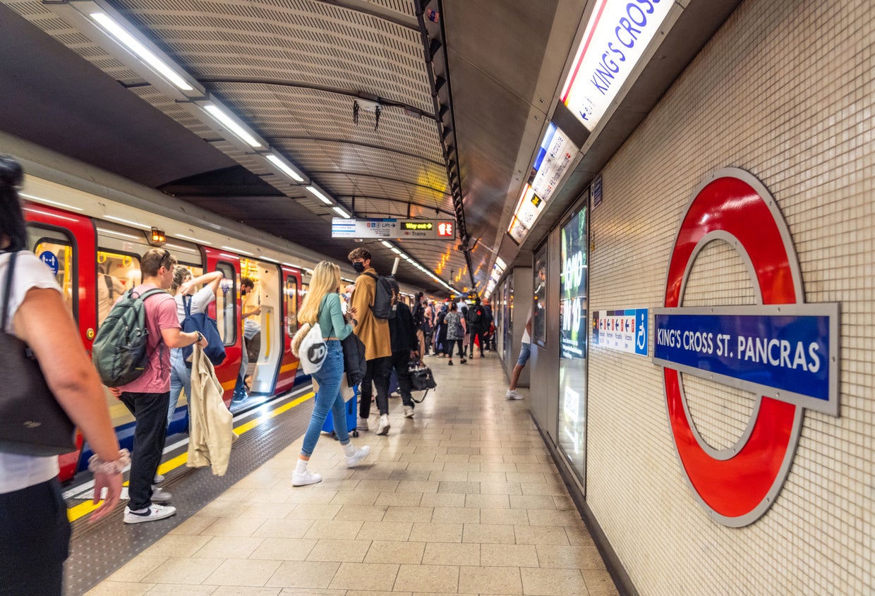 Police were called to King’s Cross station on Sunday