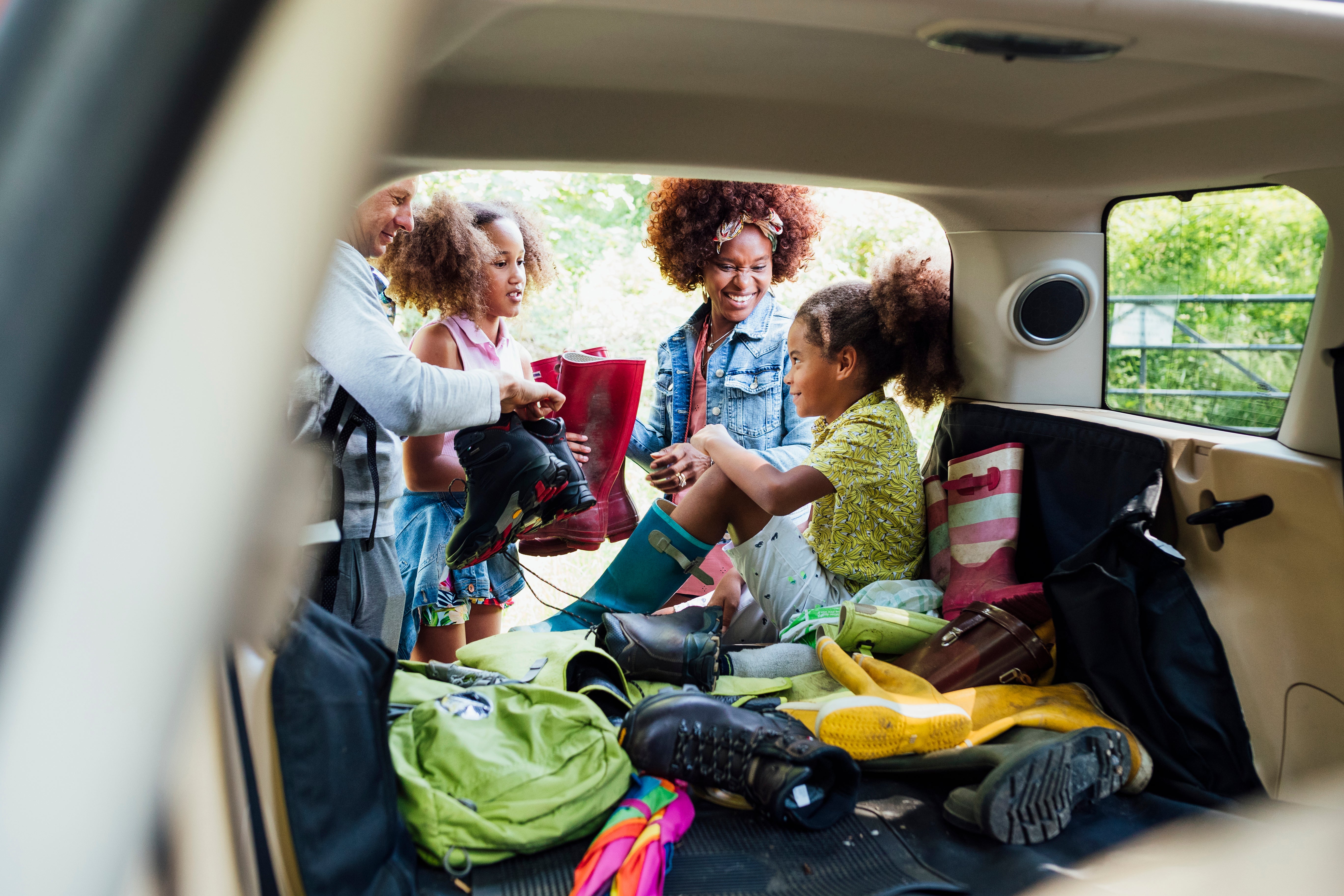 A simple tyre check will help ensure your trip is drama-free (well, apart from the usual squabbling)