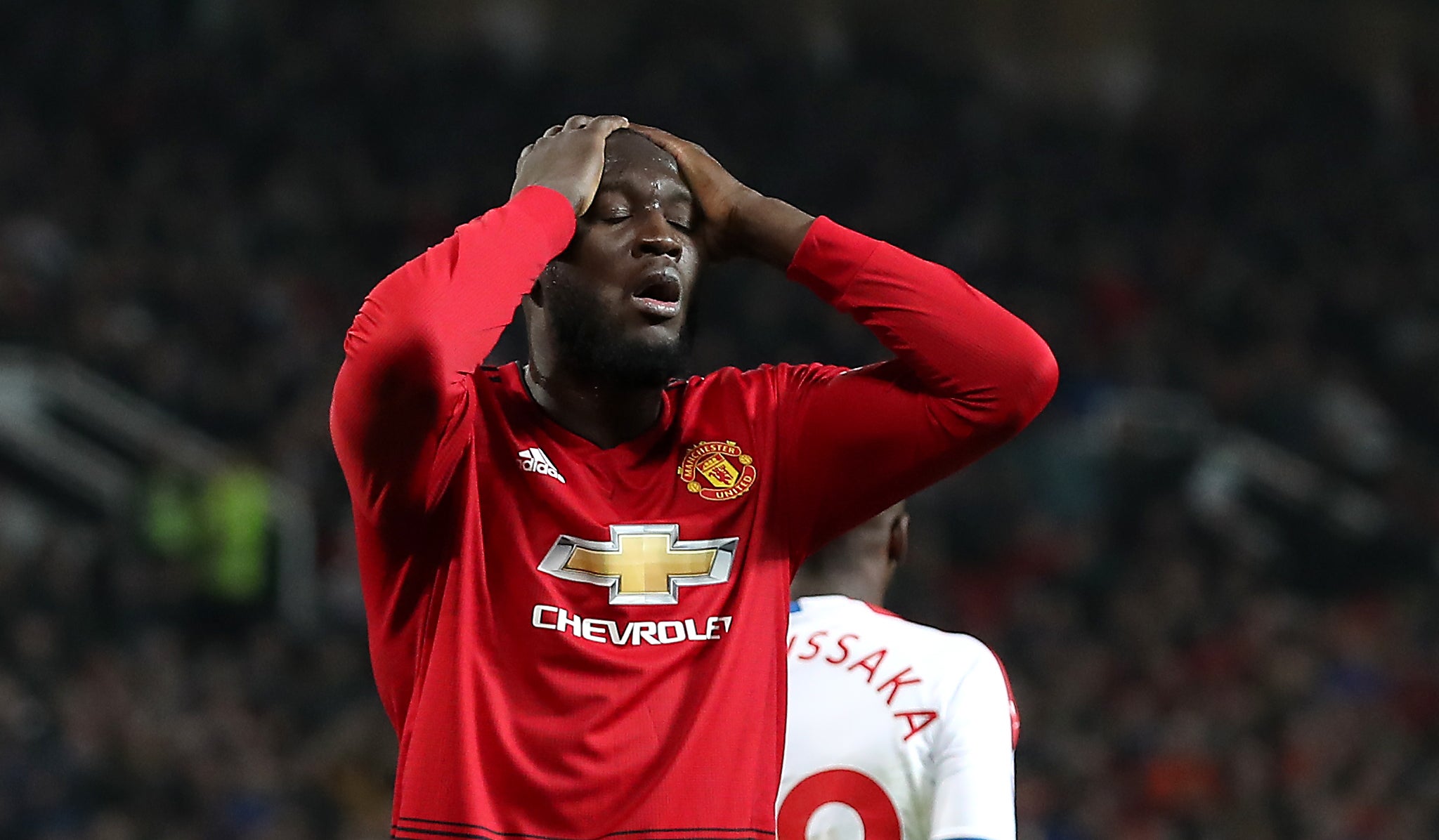 Romelu Lukaku’s move was unsuccessful (Martin Rickett/PA)