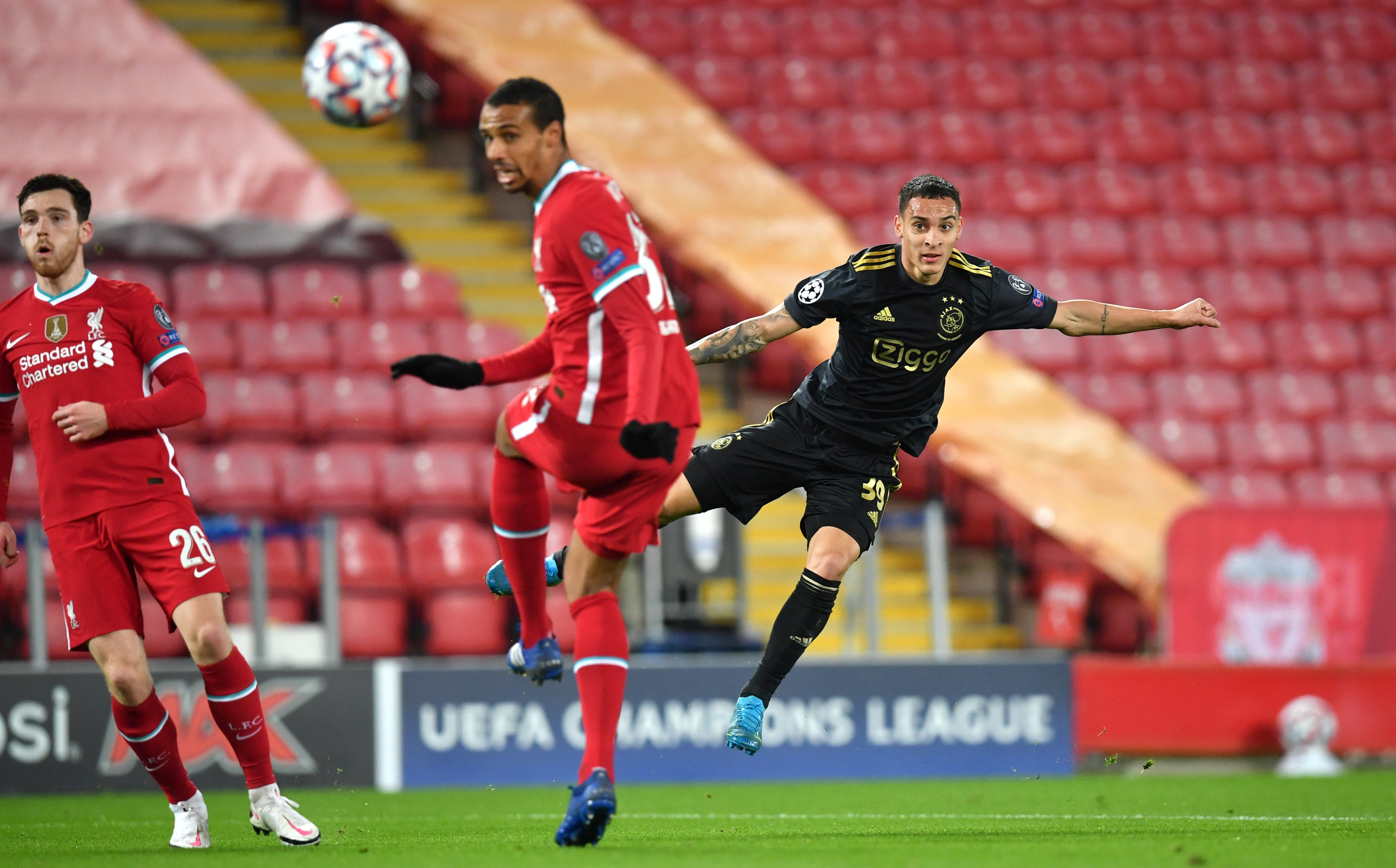 Antony, right, is Old Trafford-bound (Paul Ellis/PA)