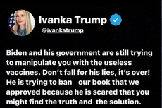 Trump falls for fake Ivanka Trump Truth Social account