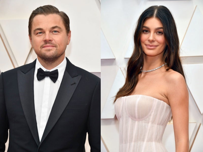 Leonardo DiCaprio and Camila Morrone