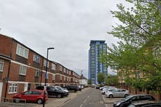 Boy, 12, stabbed in street hospitalised as two men arrested