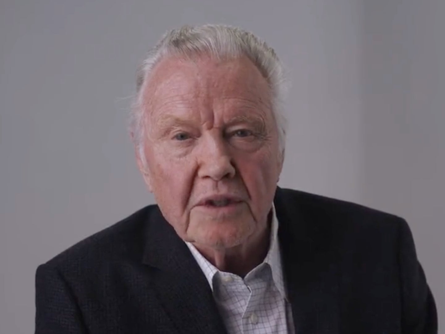 Jon Voight has shared multiple videos online pledging his allegiance to Donald Trump