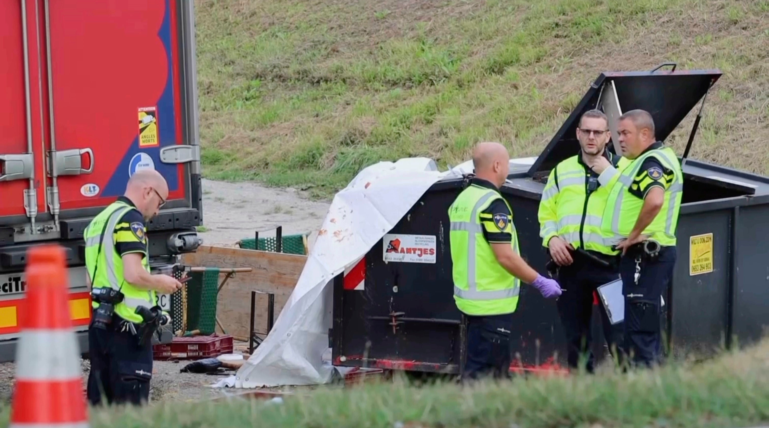 Netherlands Truck Crash