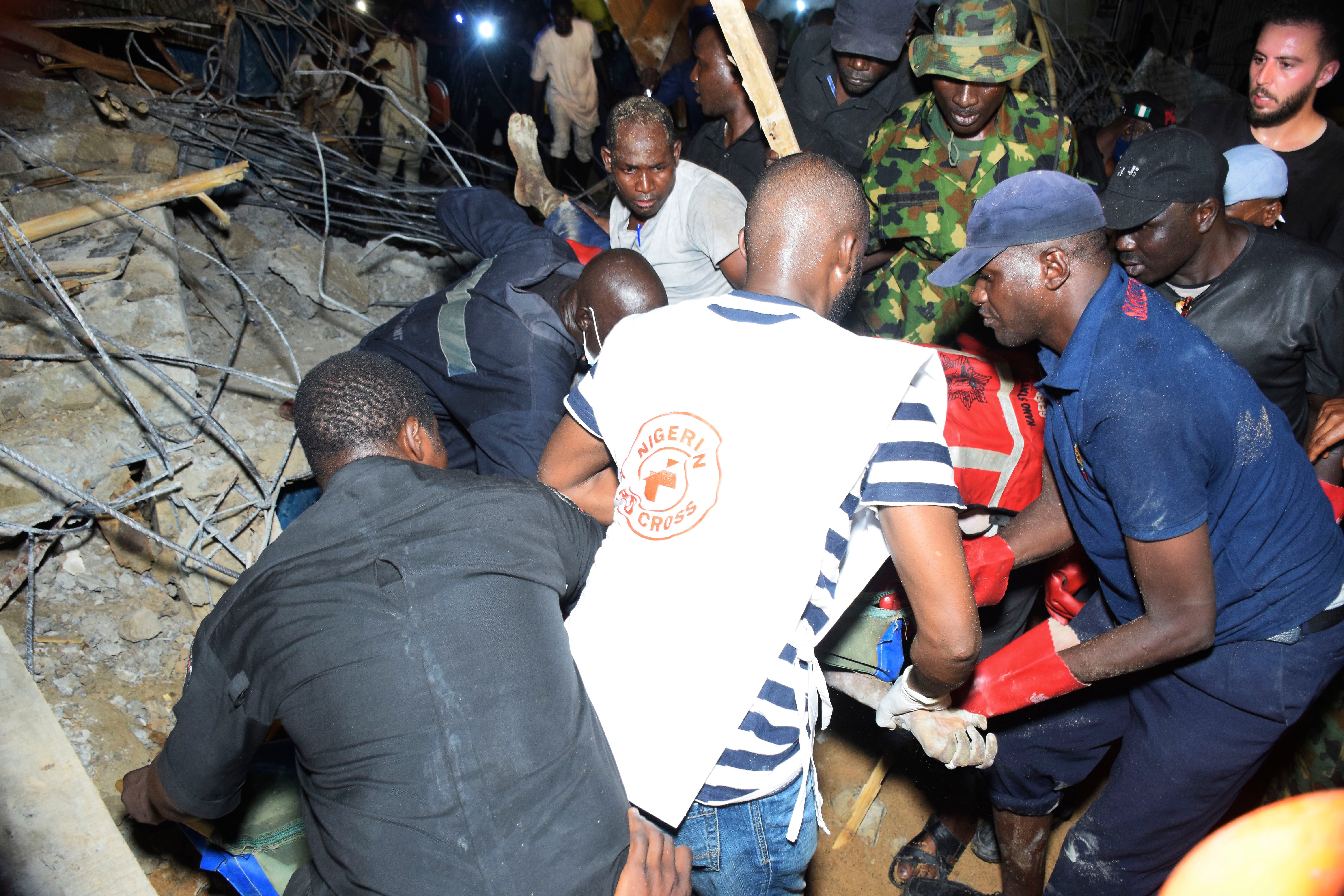 Nigeria Building Collapsed