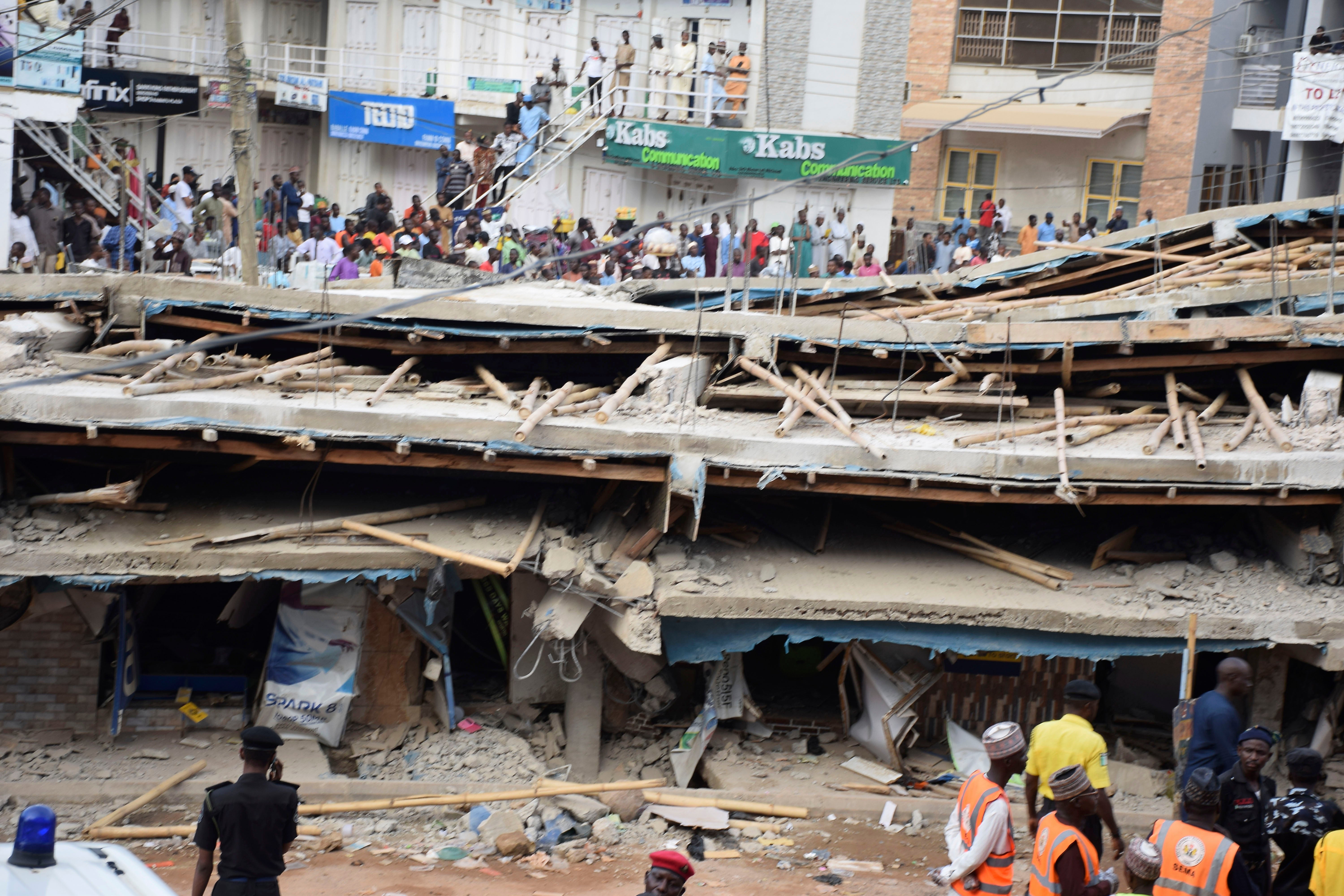 Nigeria Building Collapsed