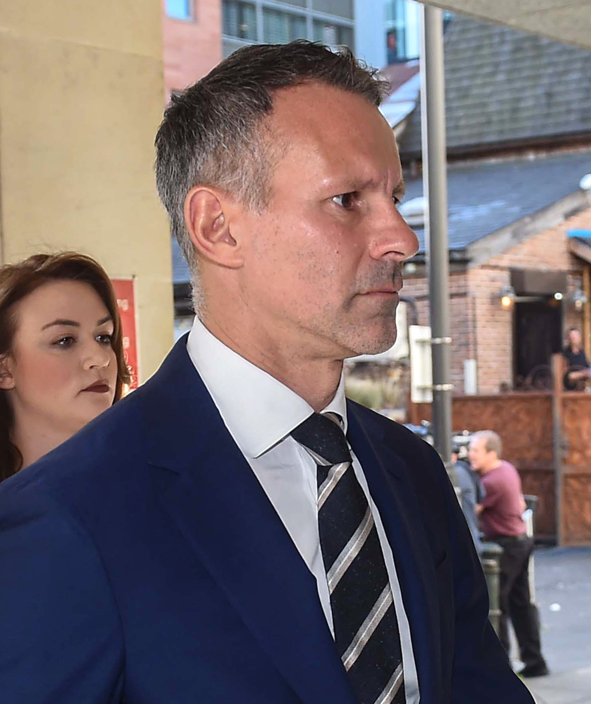 Former Manchester United footballer Ryan Giggs arrives at Manchester Crown Court where he is accused of controlling and coercive behaviour against ex-girlfriend Kate Greville between August 2017 and November 2020. Picture date: Wednesday August 31, 2022.