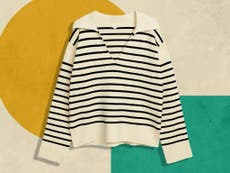 Arket’s viral Breton jumper is back to help you nail transitional dressing