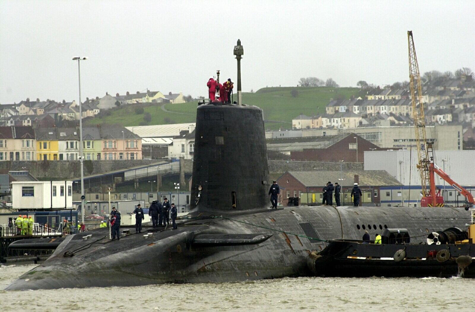 Antonio Jardim was assigned to HMS Vanguard but later given a shore role (PA Photo/Royal Navy).