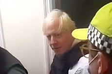 ‘I think he was pleased to see me’: Man wakes up to find Boris Johnson on police raid in his flat