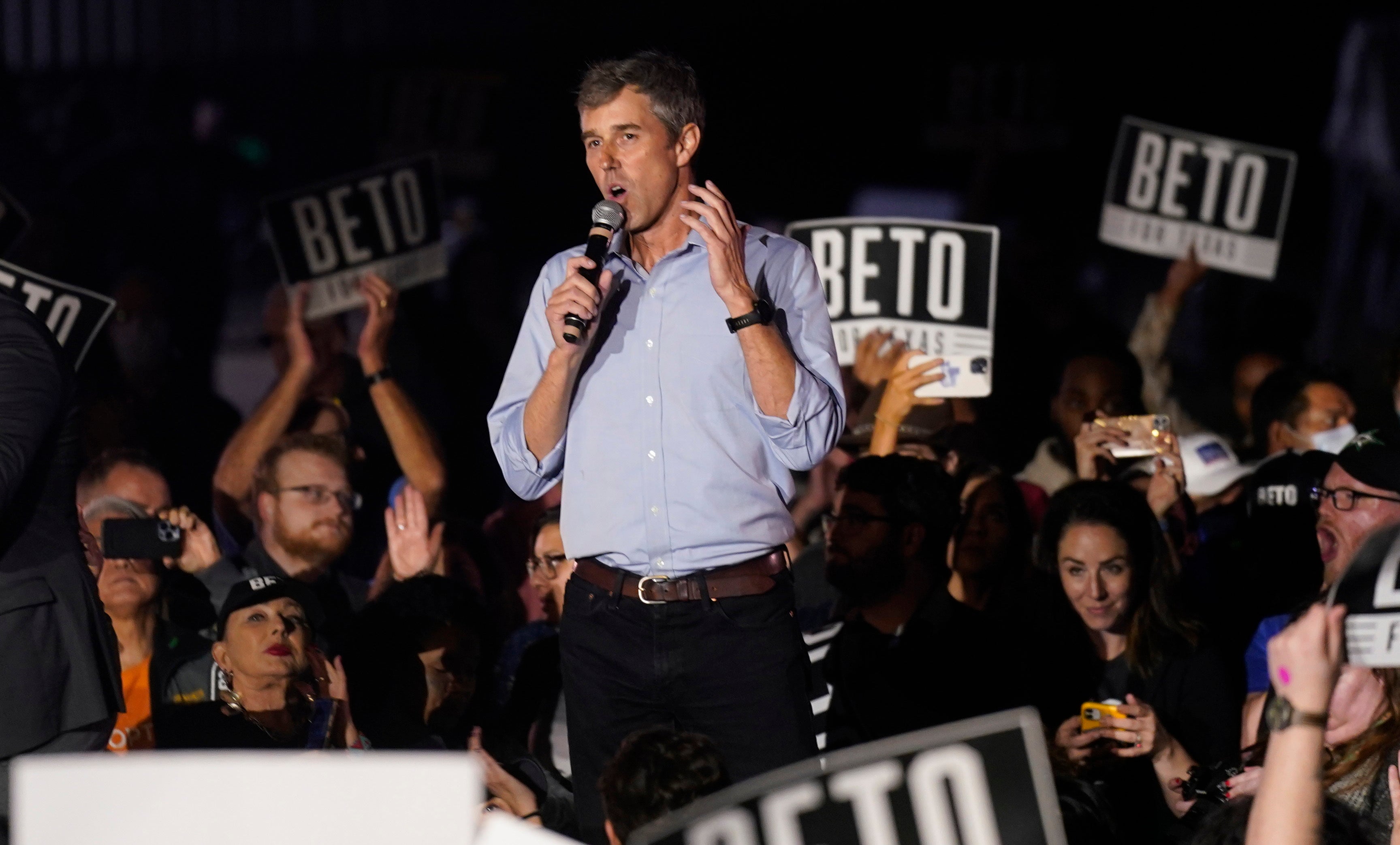 Election 2022 Governor Texas O'Rourke Hospitalized