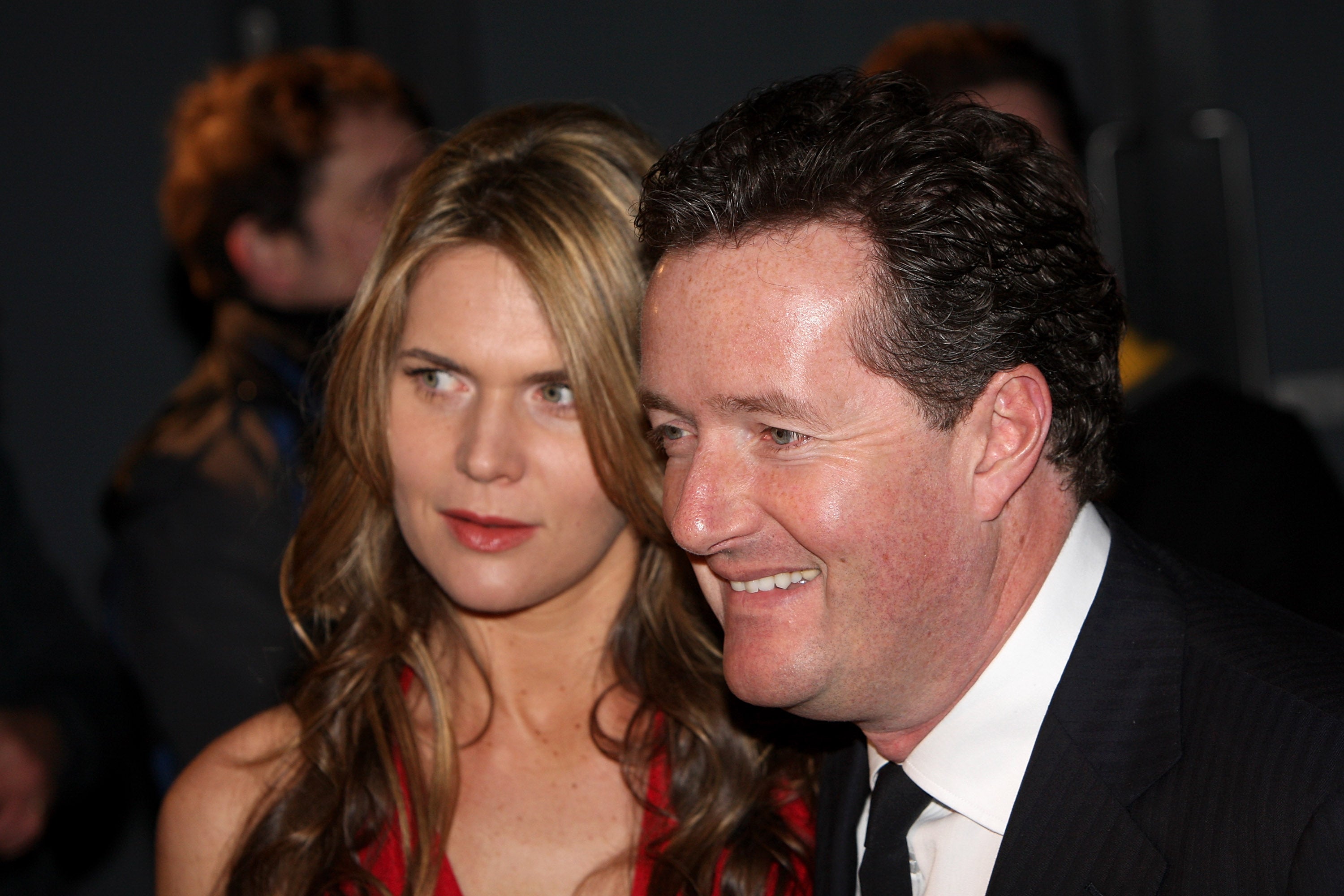 Celia Walden and Piers Morgan arrive at the Love Ball, in aid of The Naked Heart Foundation, at The Roundhouse in 2010