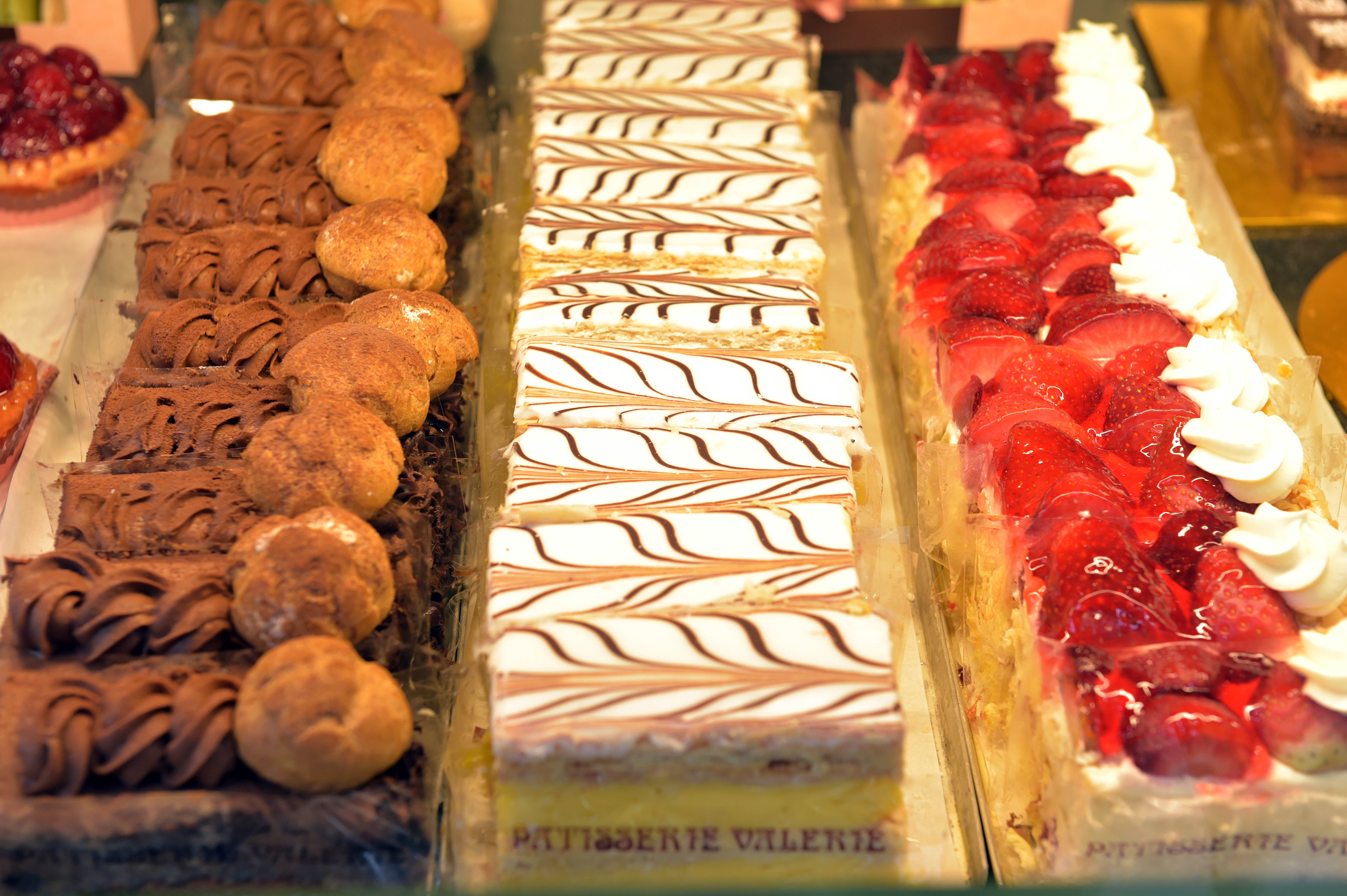 Patisserie Valerie was well known for its cakes on display here in a London shop window (Nick Ansell/PA)