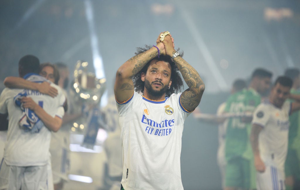 Marcelo has won the Champions League on five separate occasions