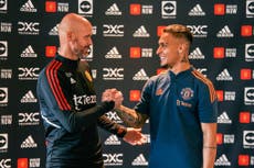 Erik ten Hag pondering handing Antony his Man Utd debut against Arsenal