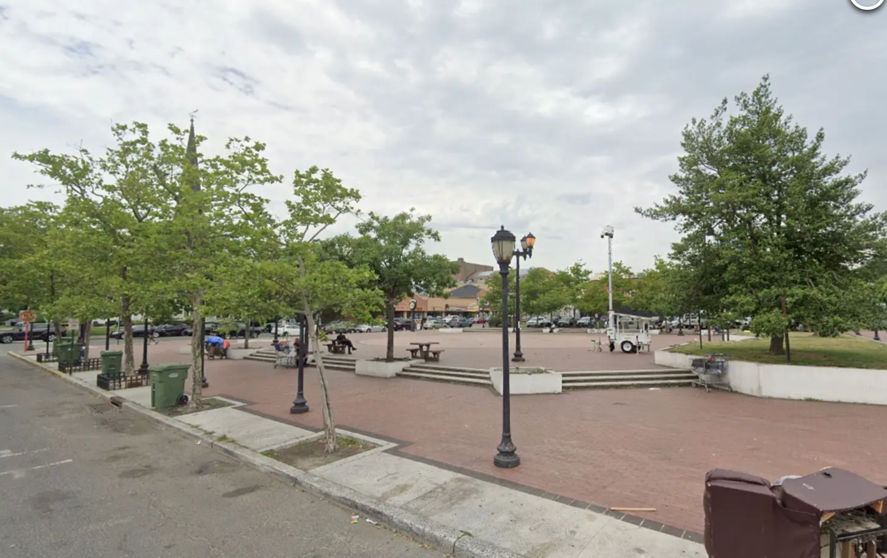 Lakewood Township in New Jersey is cutting down trees in its town square to deter homeless people