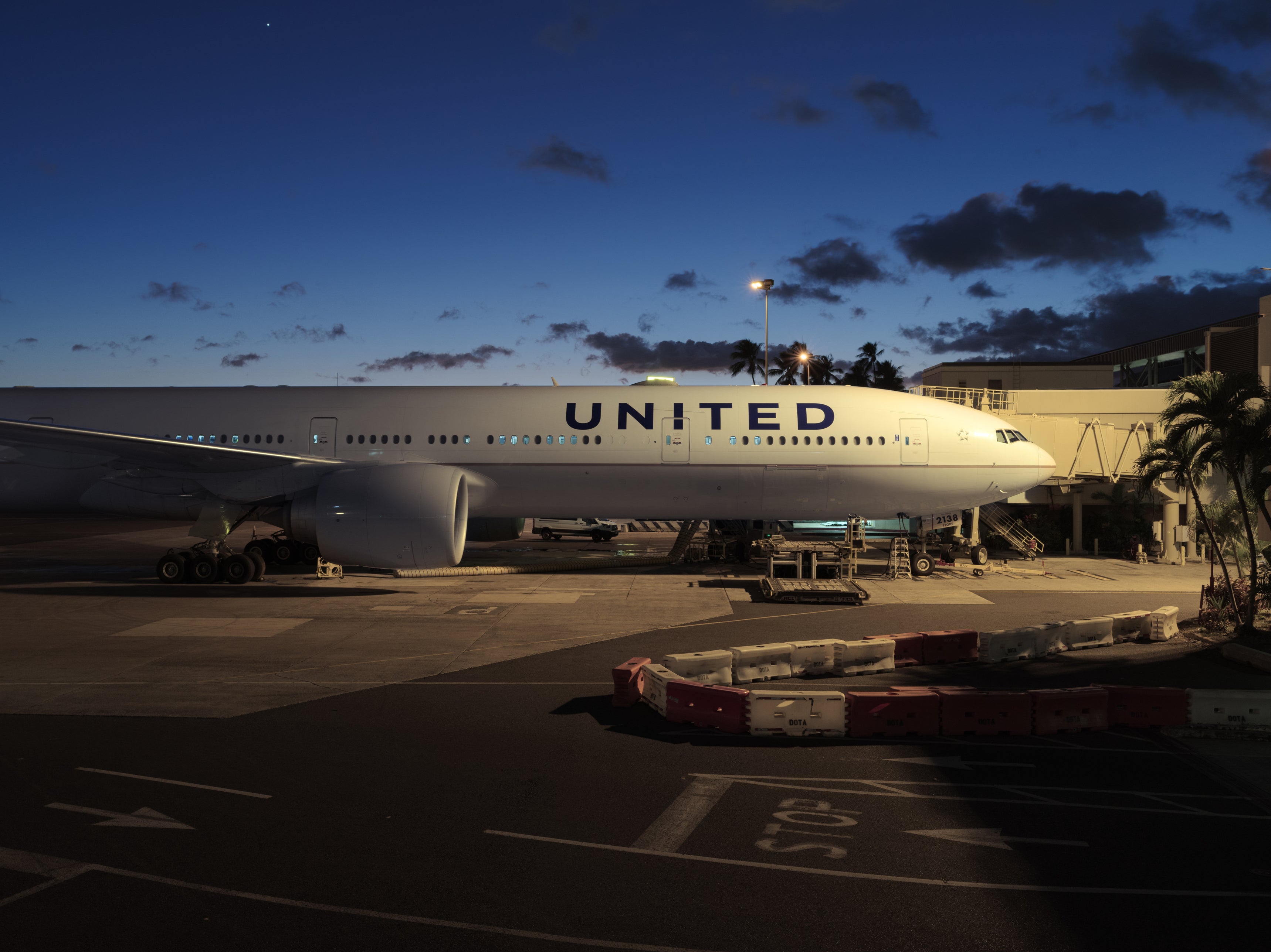 Groping was alleged to have happened on a United Airlines flight from Hawaii