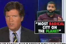 Tucker Carlson blames progressive mayor of Jackson for city’s flood-induced water shortage