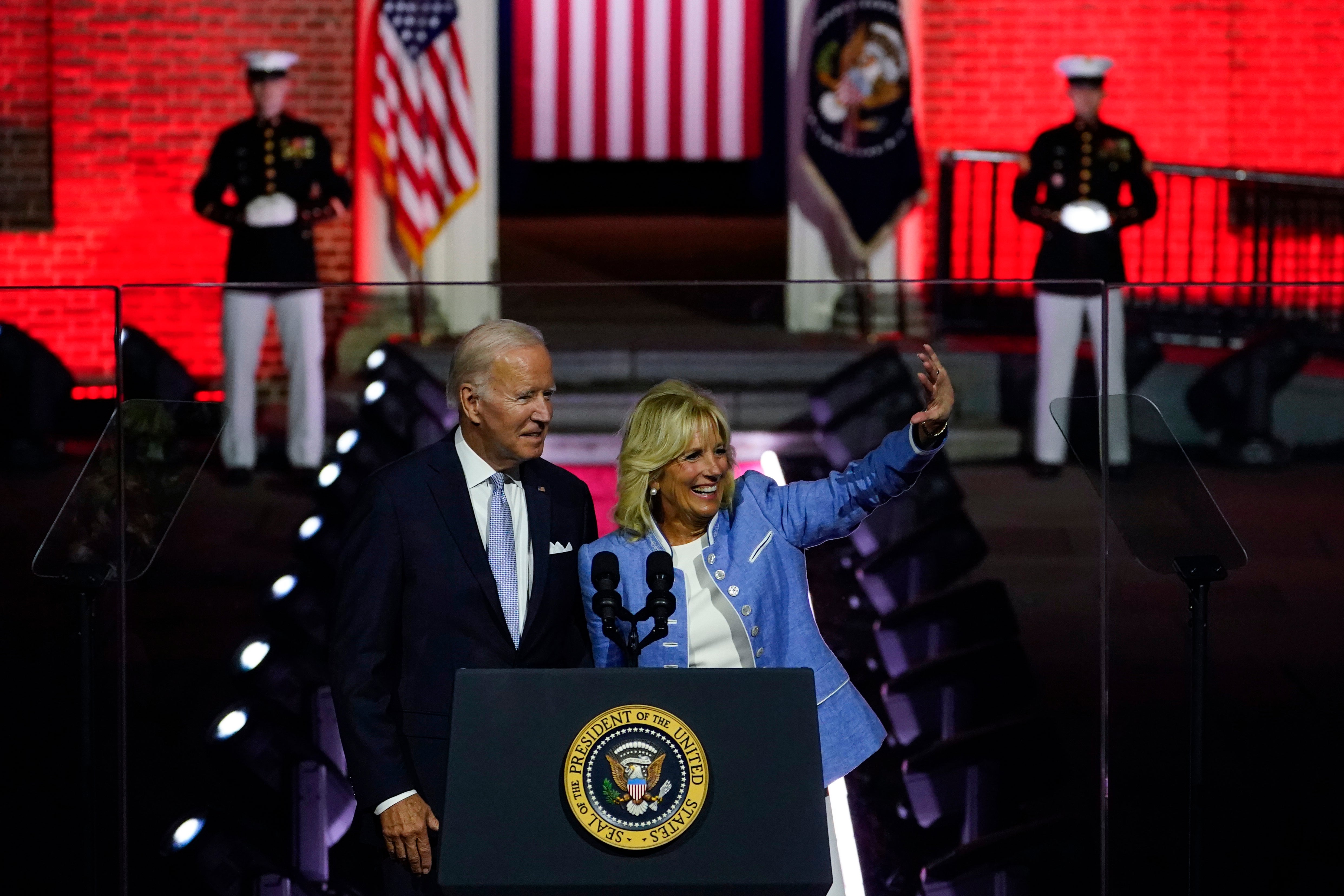 Biden with First Lady Jill Biden