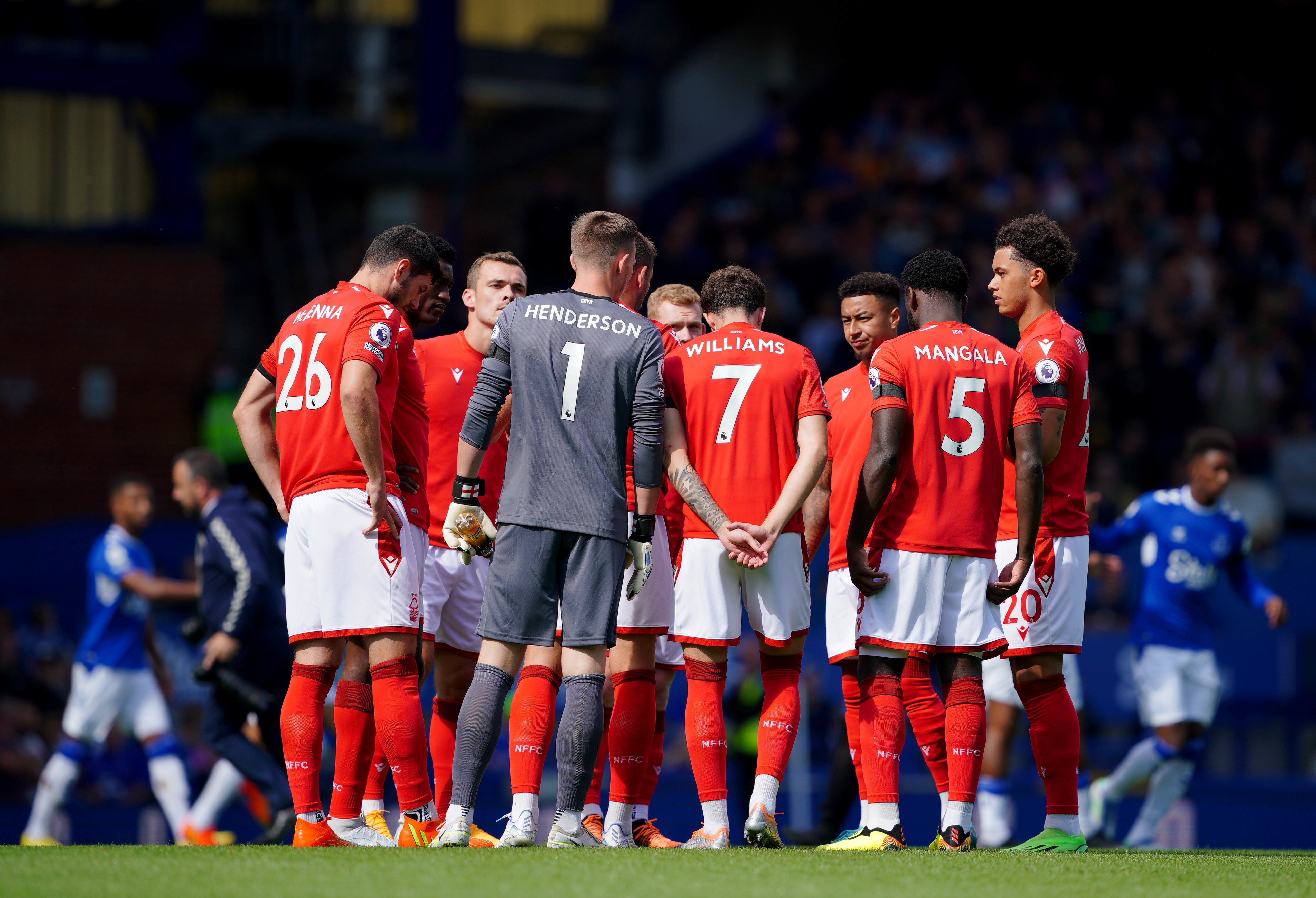 It is a new-look Nottingham Forest team (Peter Byrne/PA)