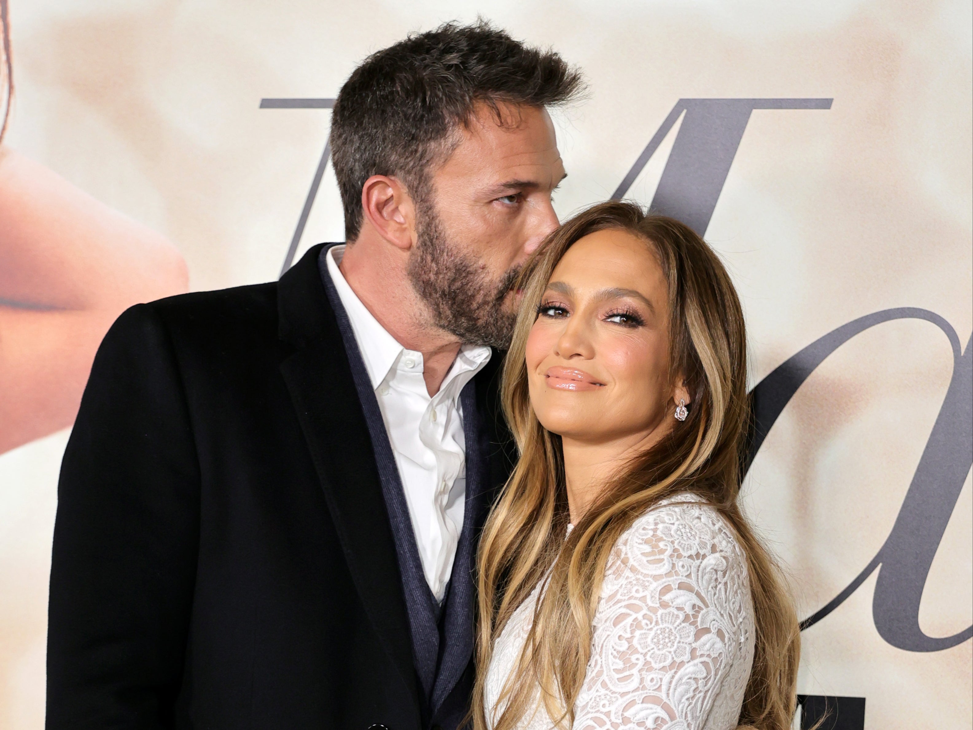 Jennifer Lopez and Ben Affleck in February 2022