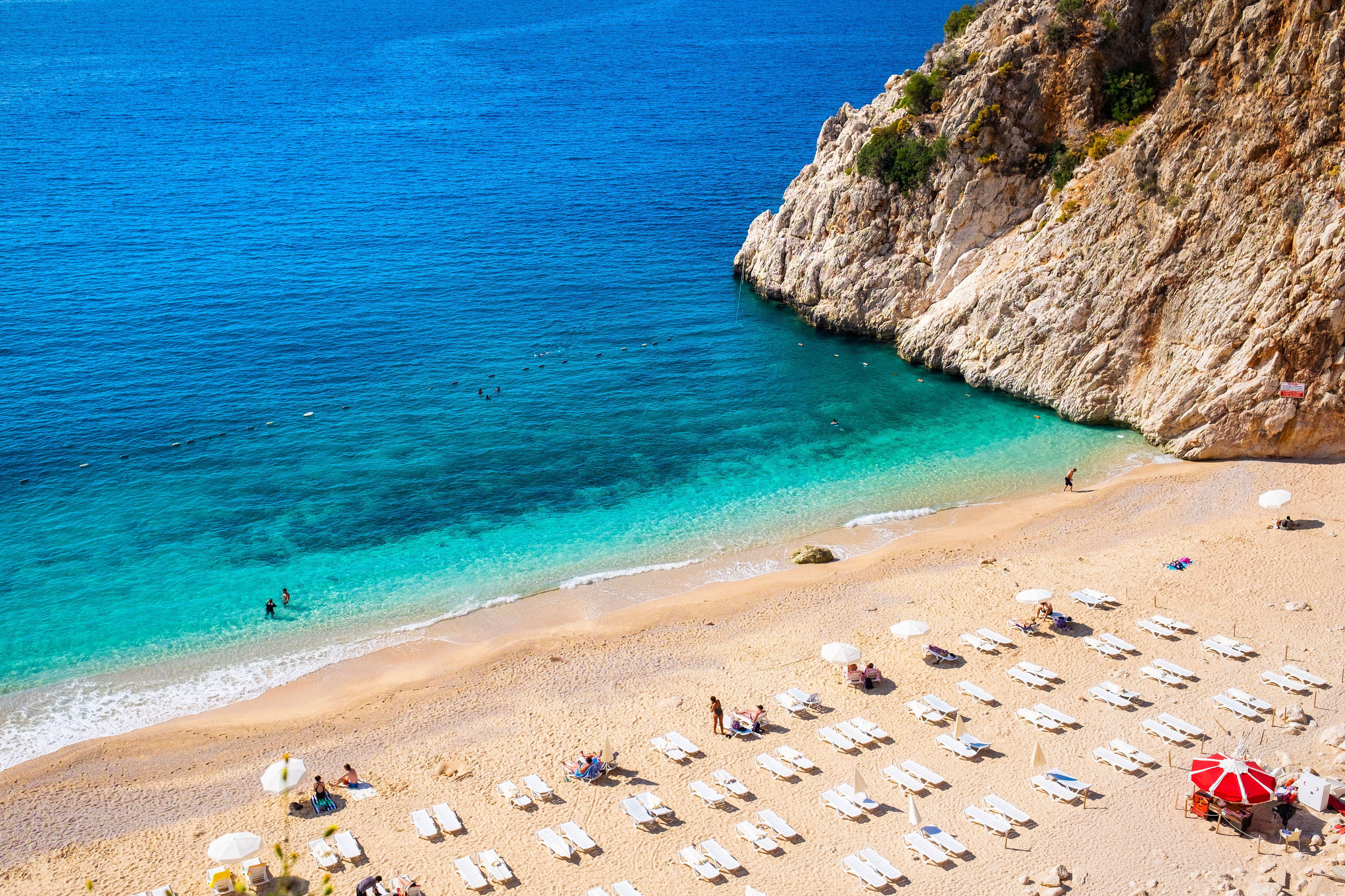 Kaputas beach, Turkey (Alamy/PA)