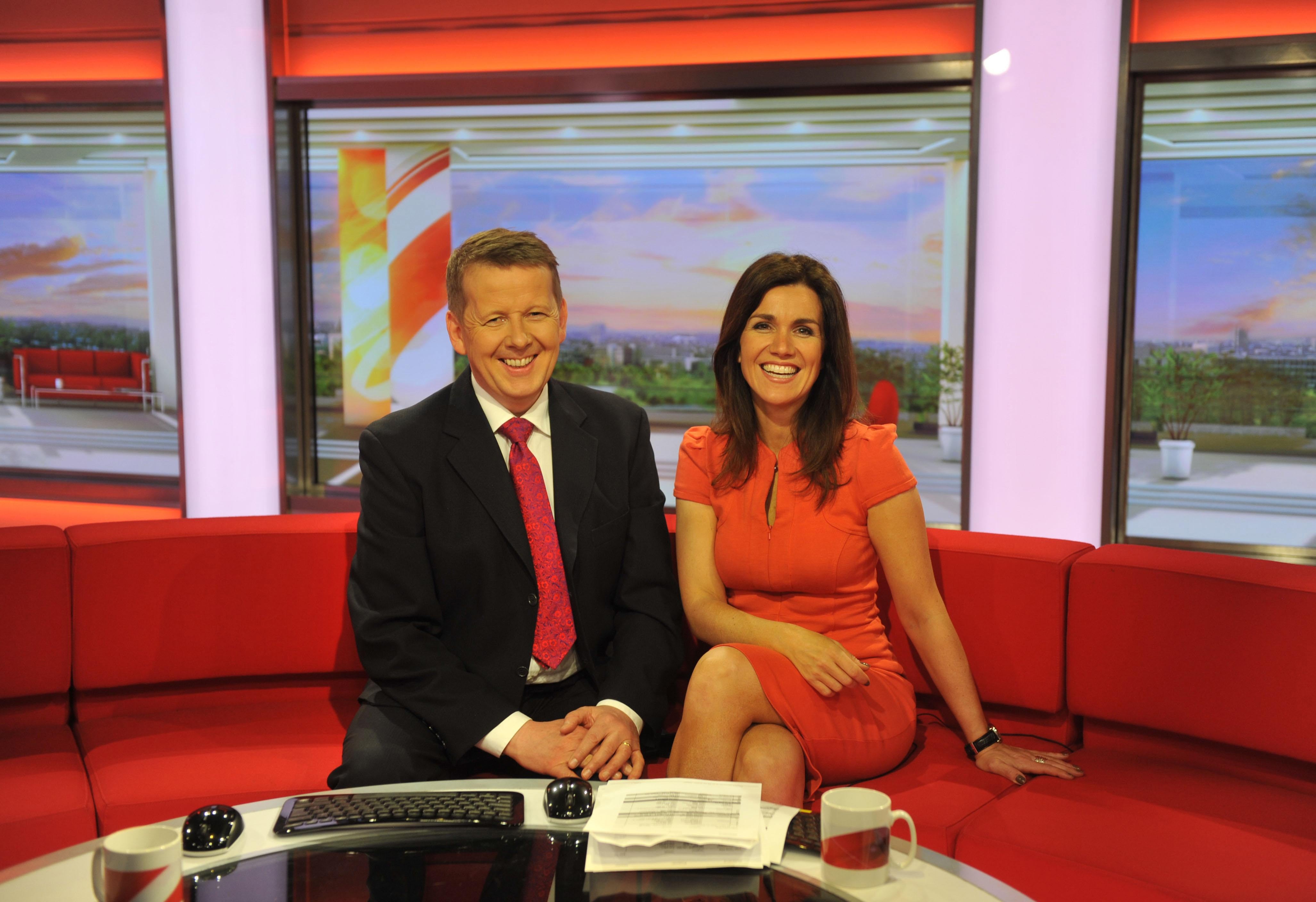 Bill Turnbull and Susanna Reid (Handout/PA)