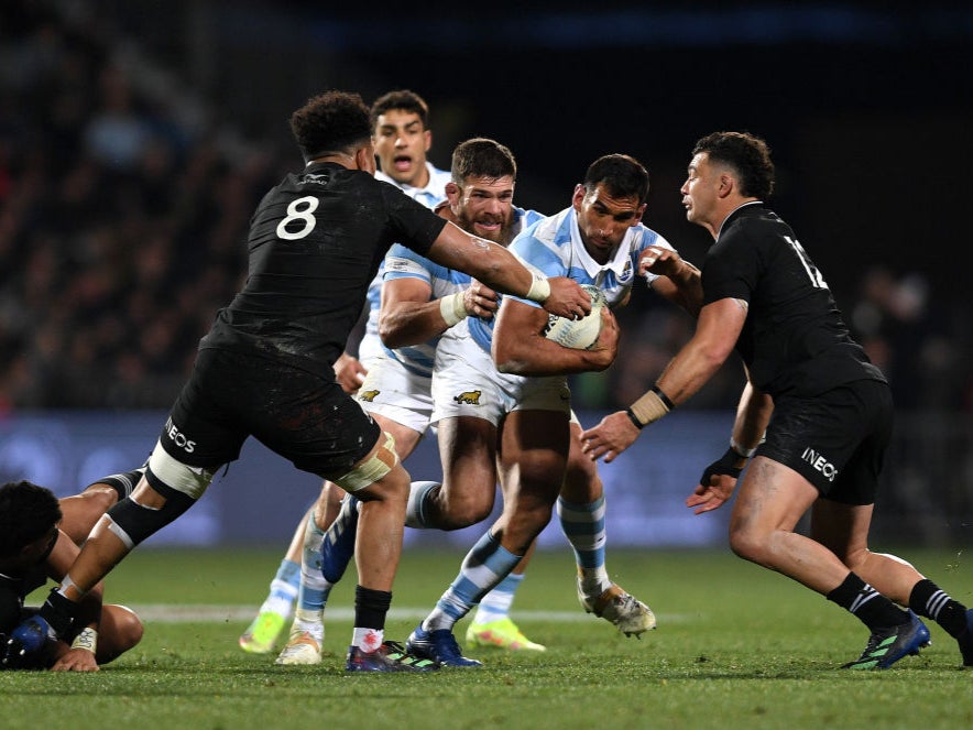 New Zealand take on Argentina in the Rugby Championship