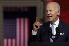 Why Joe Biden is making democracy itself a major political campaign issue