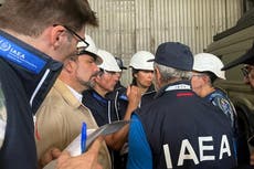 UN nuclear experts at Zaporizhzhia being ‘manipulated’ by Russia, claims Ukraine