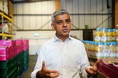 Sadiq Khan calls for ‘Covid-style’ emergency support to ease pain of energy bills