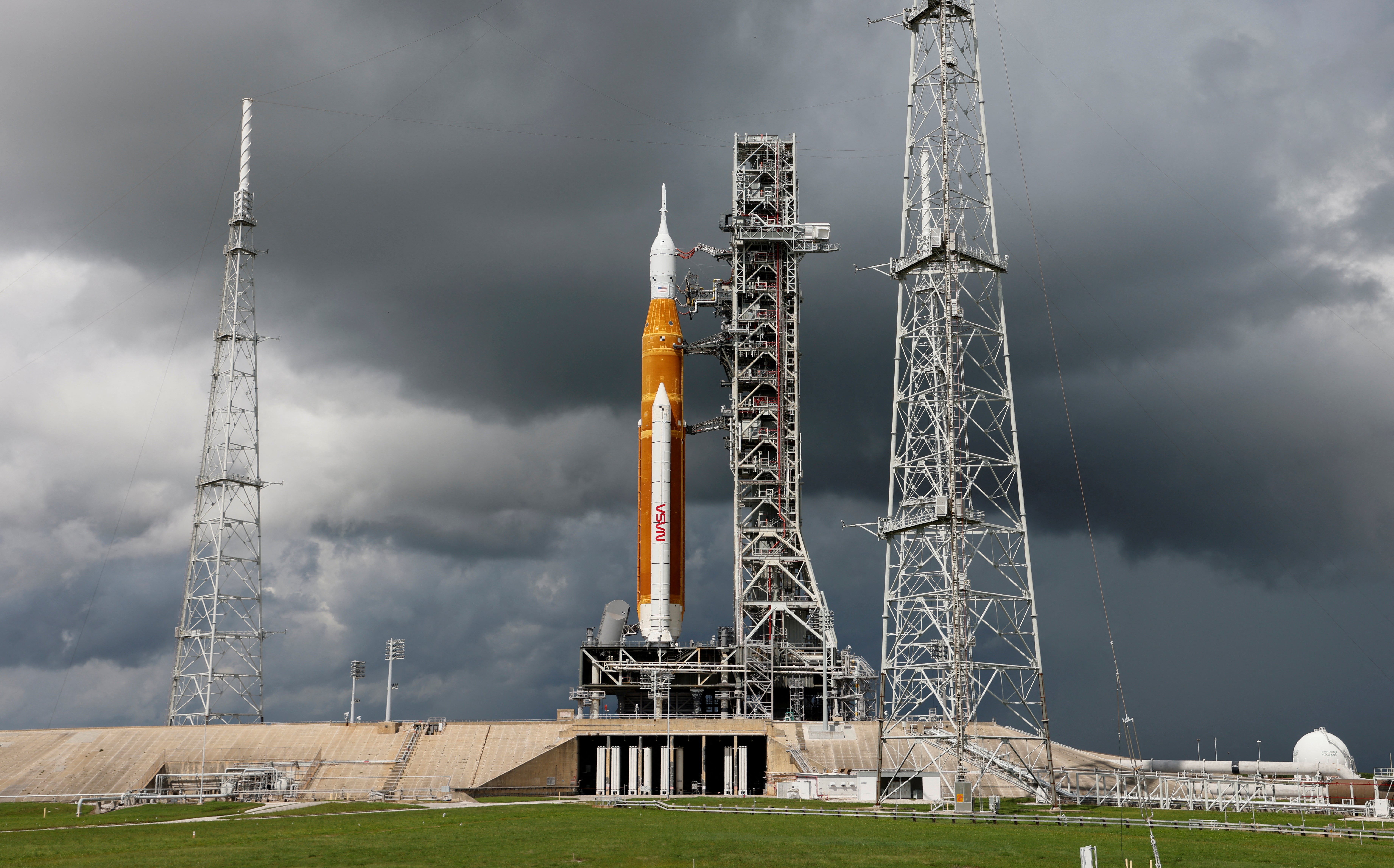 Orion at Cape Canaveral on Friday