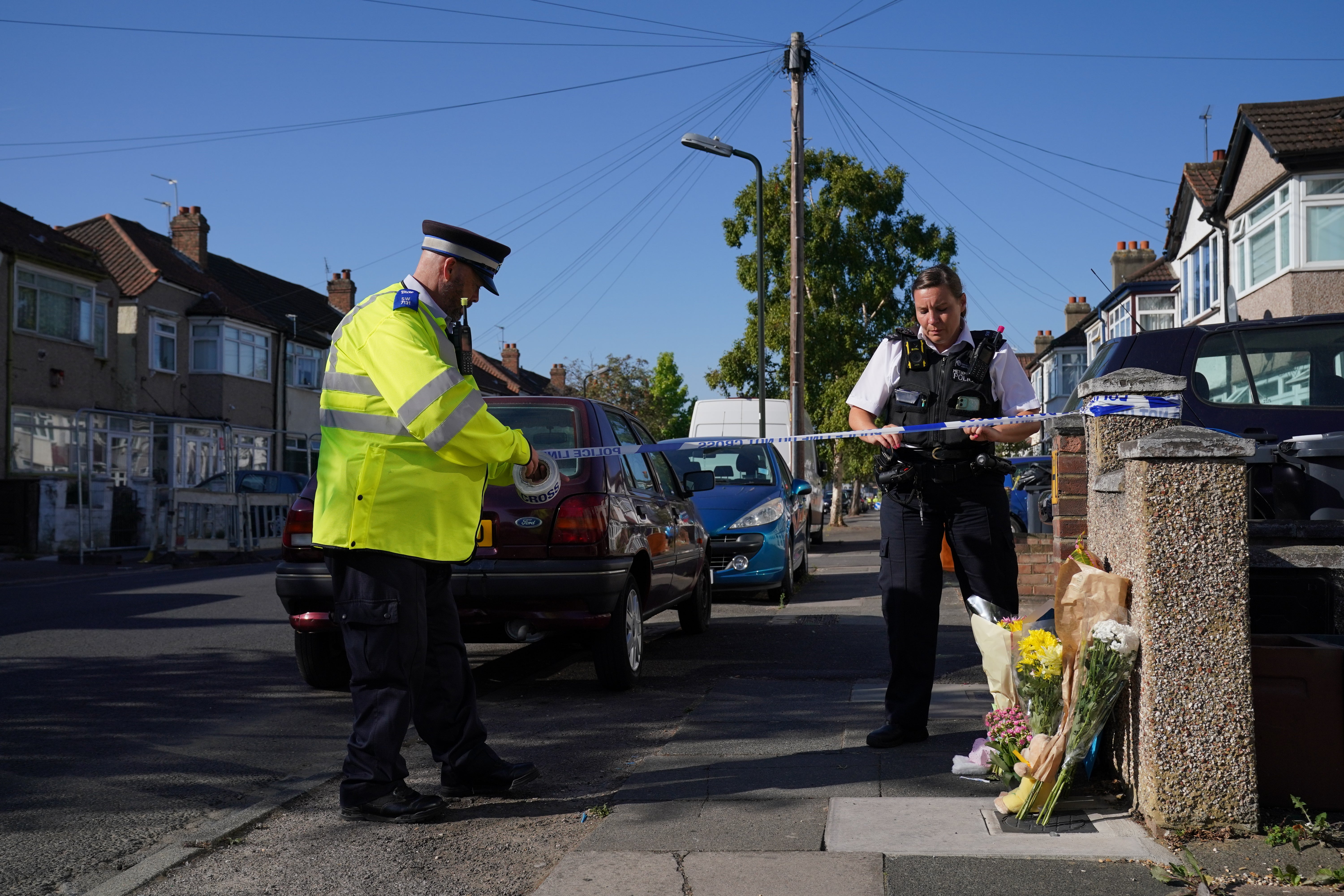 Many residents have been unable to return to their homes since the deadly blast on August 8 (Jonathan Brady/PA)