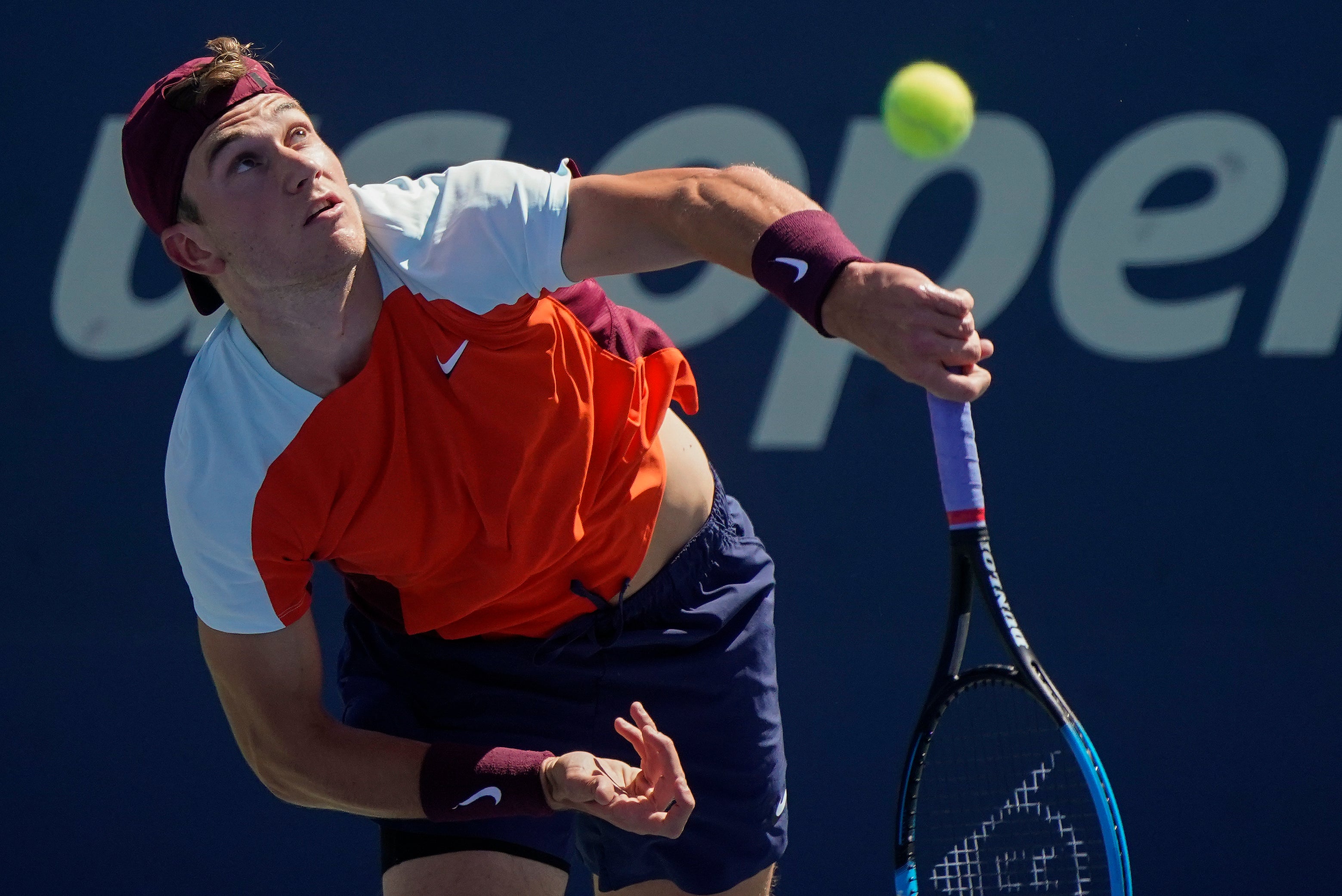 Jack Draper pulled out injured during his third-round match (John Minchillo/AP)