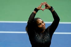 Serena Williams bids emotional farewell to tennis after defeat at US Open