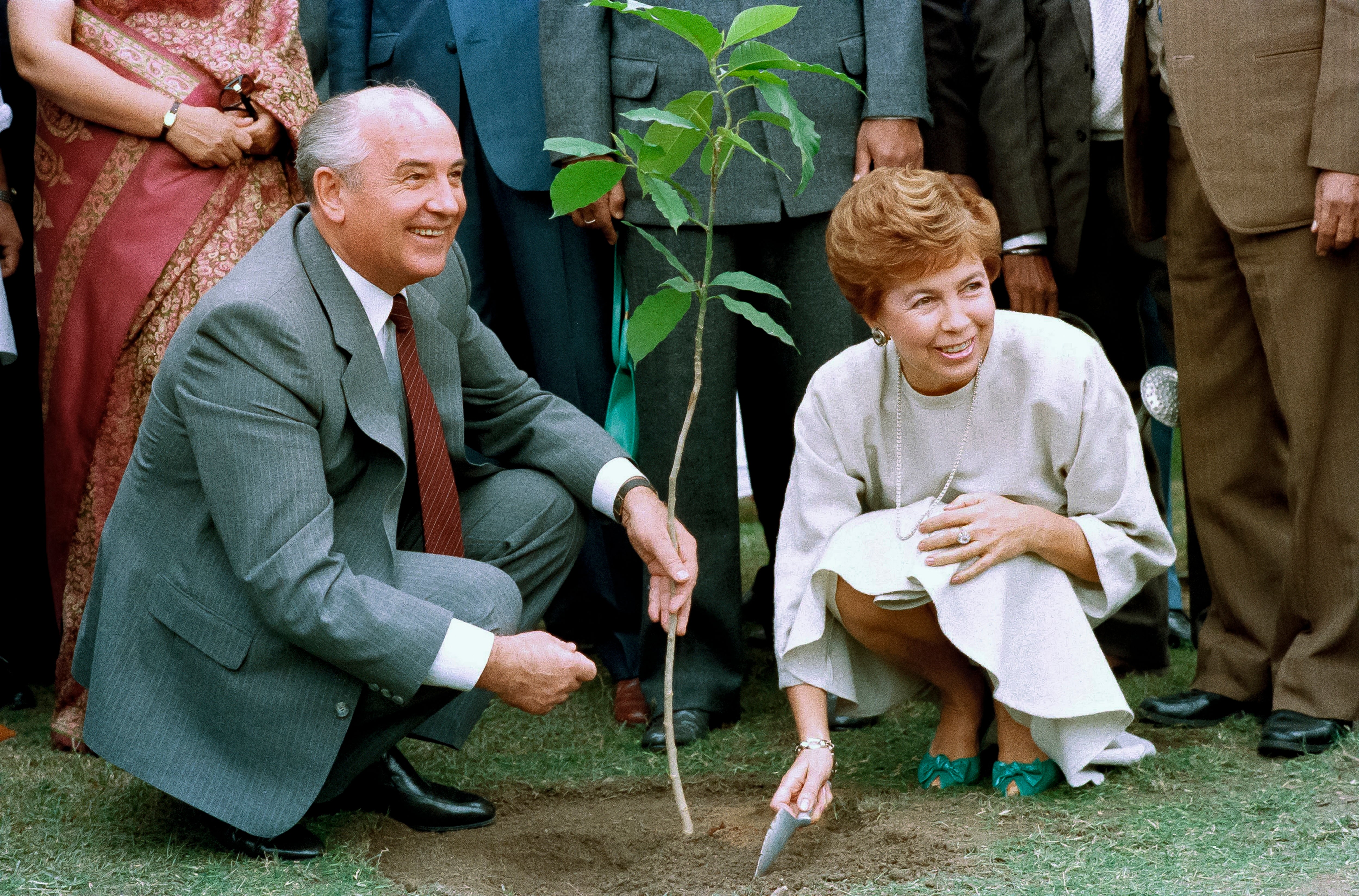 Russia Gorbachev Reunited With Raisa