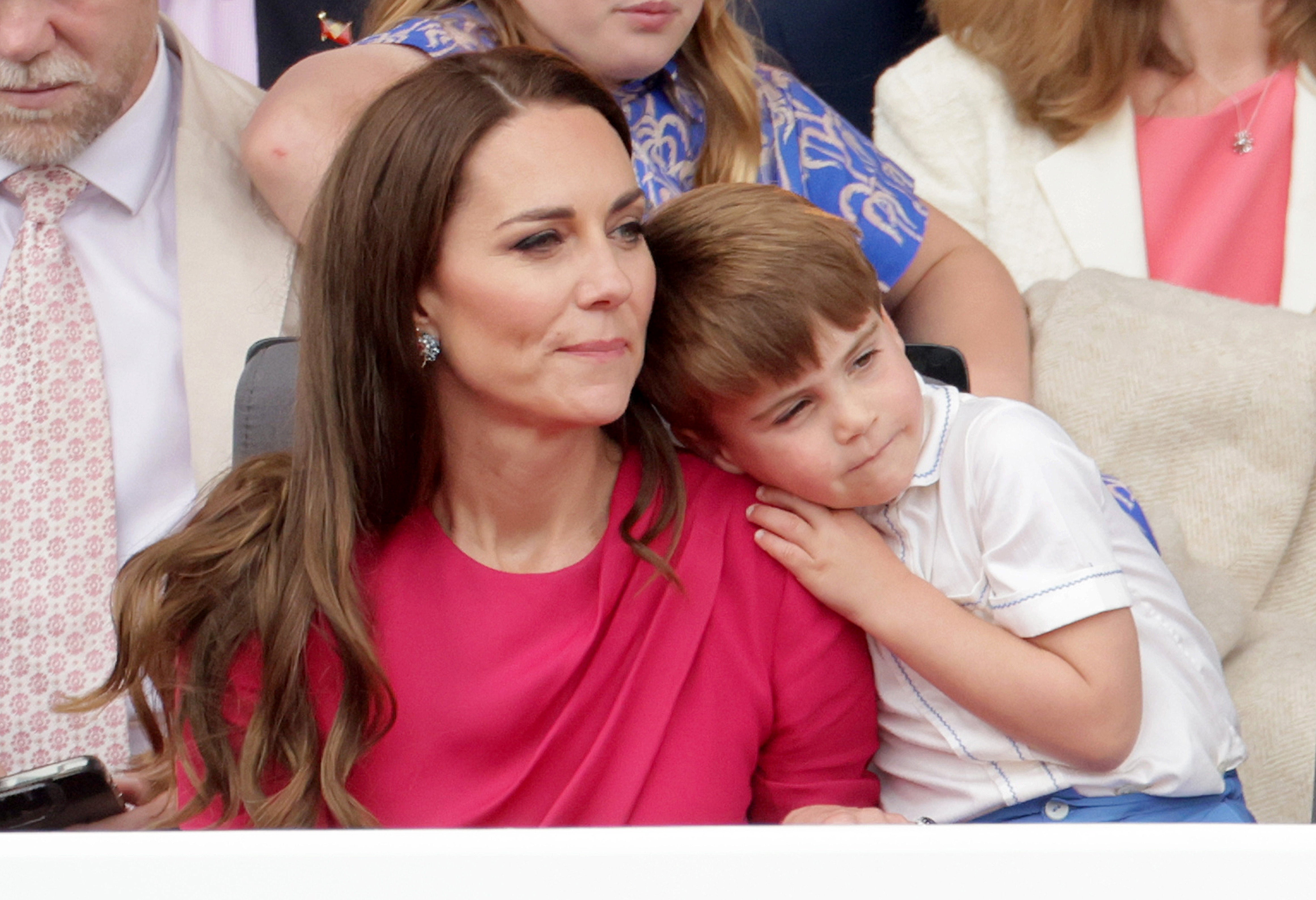 The Duchess of Cambridge and Prince Louis (Chris Jackson/PA)