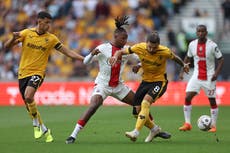 Wolverhampton Wanderers vs Southampton LIVE: Premier League latest score, goals and updates from fixture