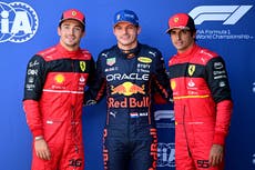 F1 qualifying RESULT: Max Verstappen on pole for Dutch GP as Sergio Perez spin prevents Hamilton and Russell