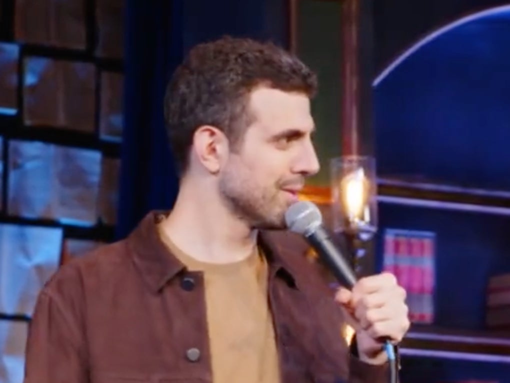 Sam Morril in his comedy special on Netflix