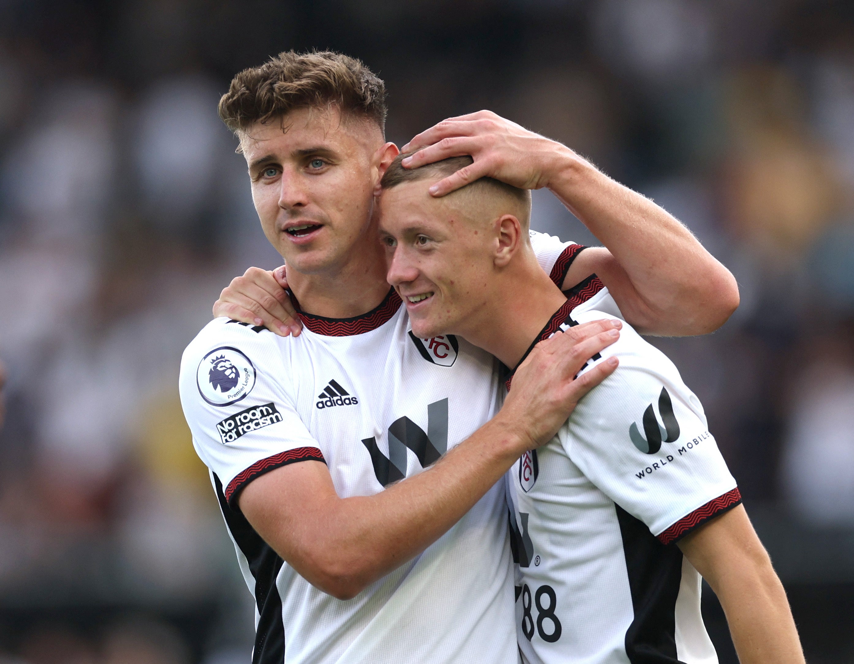 Jay Stansfield, right, has left Fulham to join Birmingham