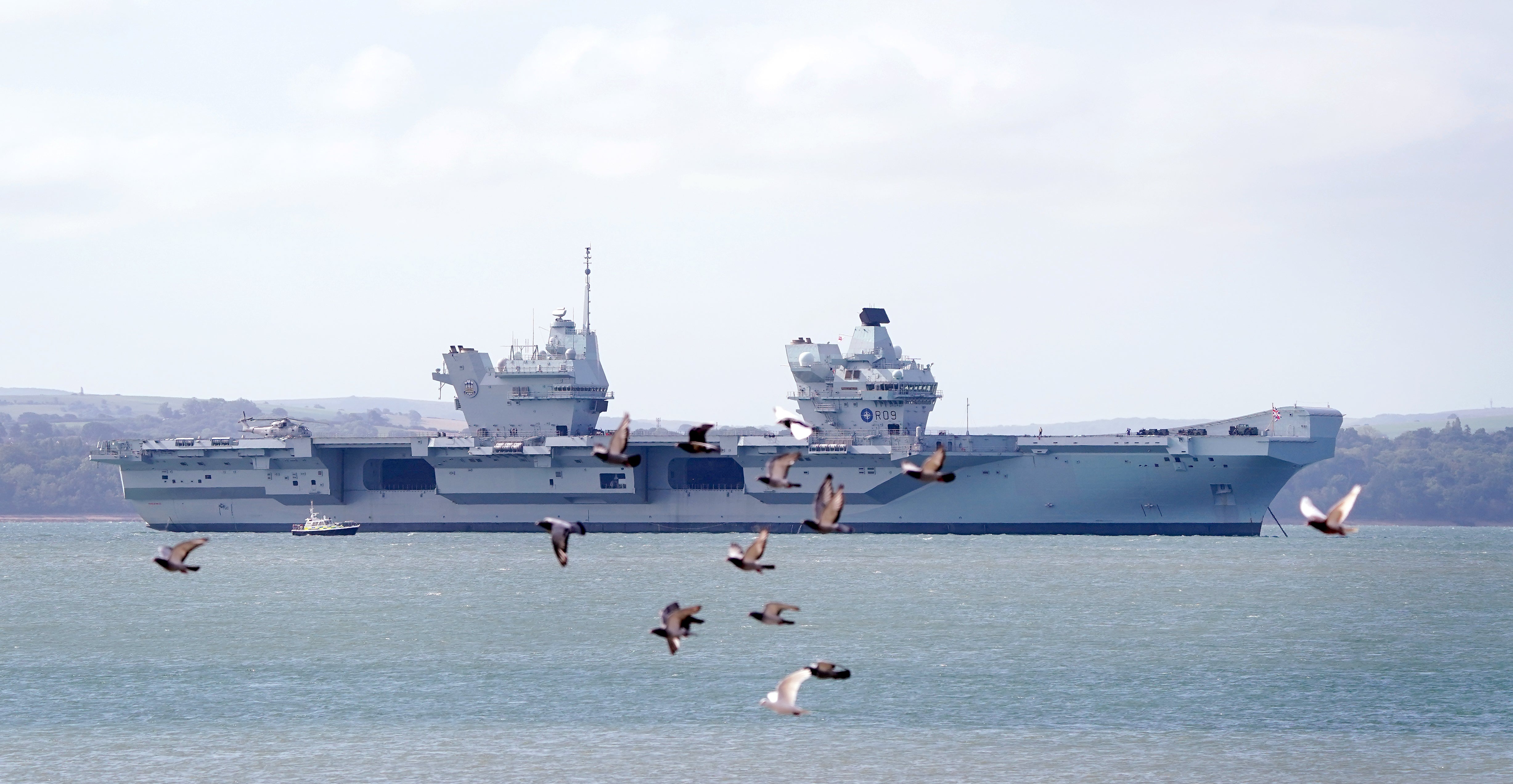 HMS Prince of Wales (Gareth Fuller/PA)